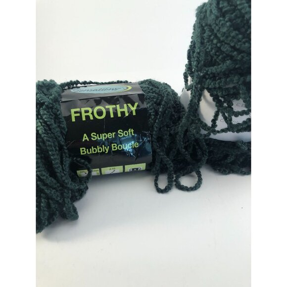 Lot of 2 Skeins: Sensations Frothy A super soft Bubbly Boucle, 231 yards - Picture 1 of 3